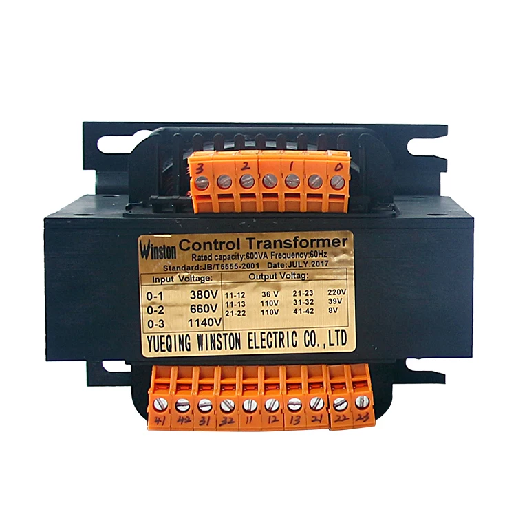 Manufacturer Of Control Transformer 12v To 220v Transformer JBK5-1600VA
